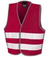 RS200BE R200JEV Result Core Kids Enhanced Vis Vest Burgundy colour image